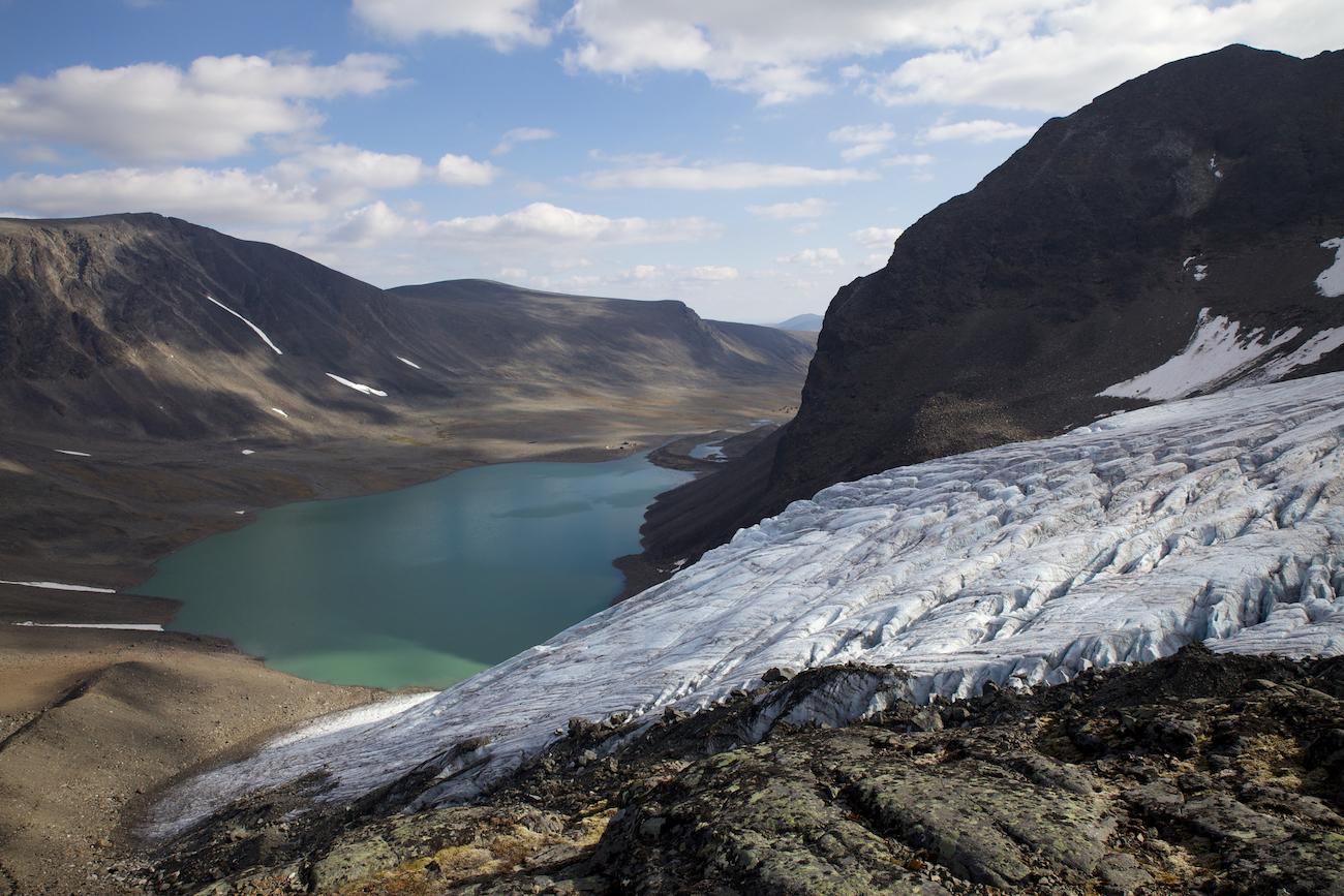 Sweden's highest peak is not the highest anymore – and you can blame  climate change for that