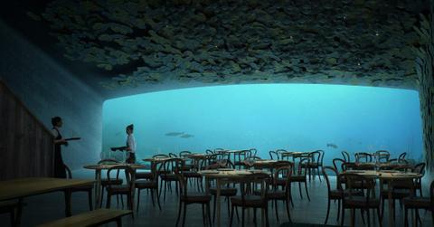 under restaurant sous marin norvege design x