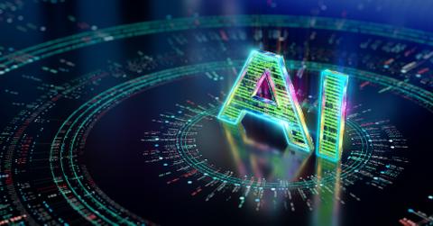 Digital AI lettering