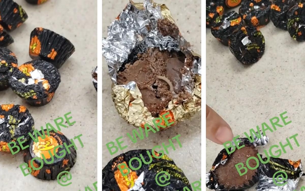 A Reese's Worms Recall Is Possible After Gross Discovery