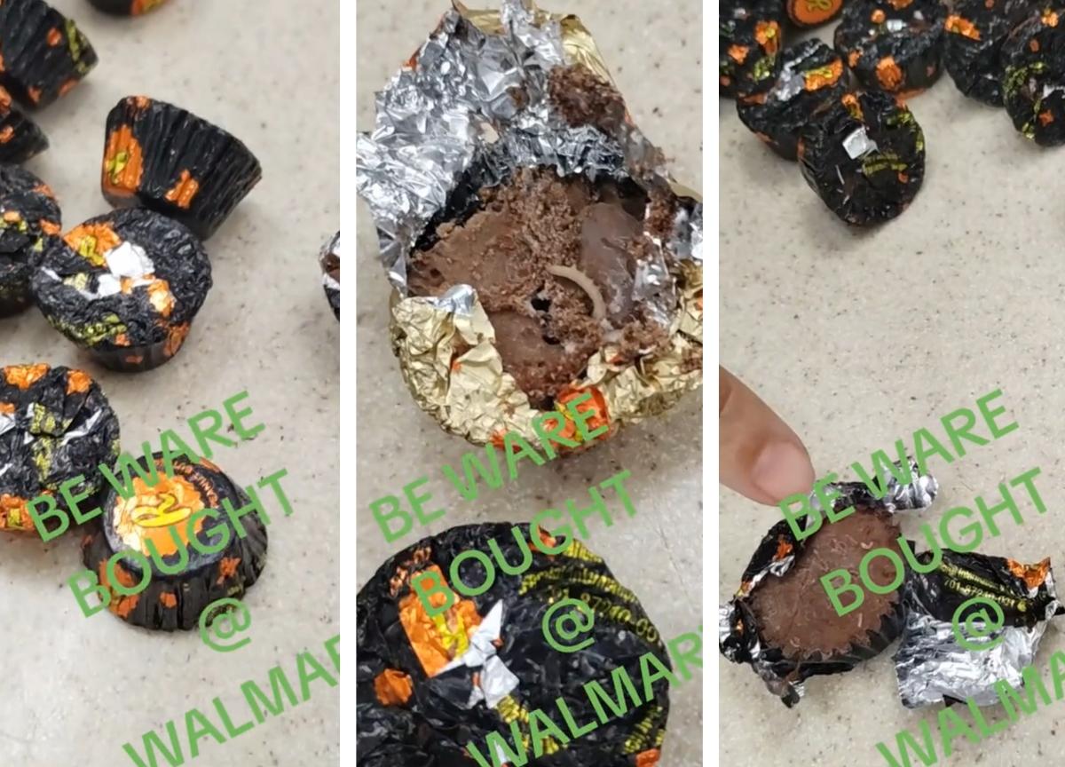 A Reese's Worms Recall Is Possible After Gross Discovery