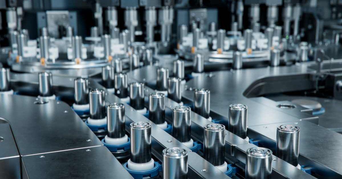 High-Capacity Battery on Conveyor (Representative Cover Image Source: Getty Images | SweetBunFactory)