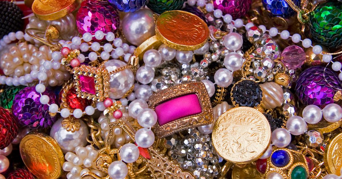 pile of expensive jewelry