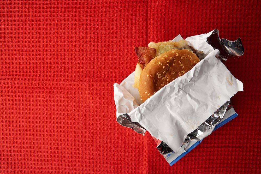 A Burger in a Wrapper