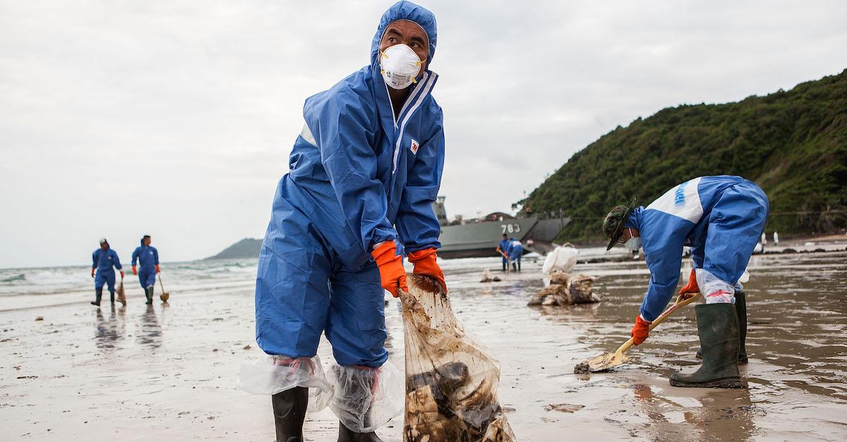 Thailand Oil Cleanup