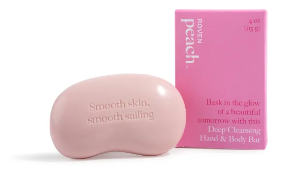 Peach soap