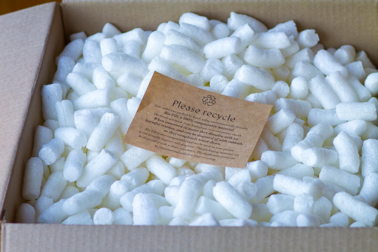 Biodegradable Packing Peanuts