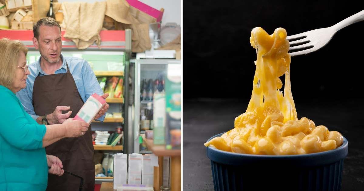 (L) A woman enquiring about mac and cheese product, (R) A bowl of macaroni and cheese (Representative Cover Image Source: (L) Pexels | Kampus Productios, (R) Freepik)