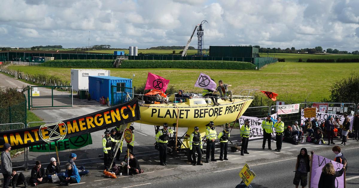 Fracking Protest