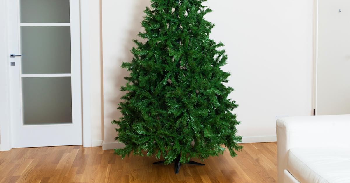 real vs fake christmas tree