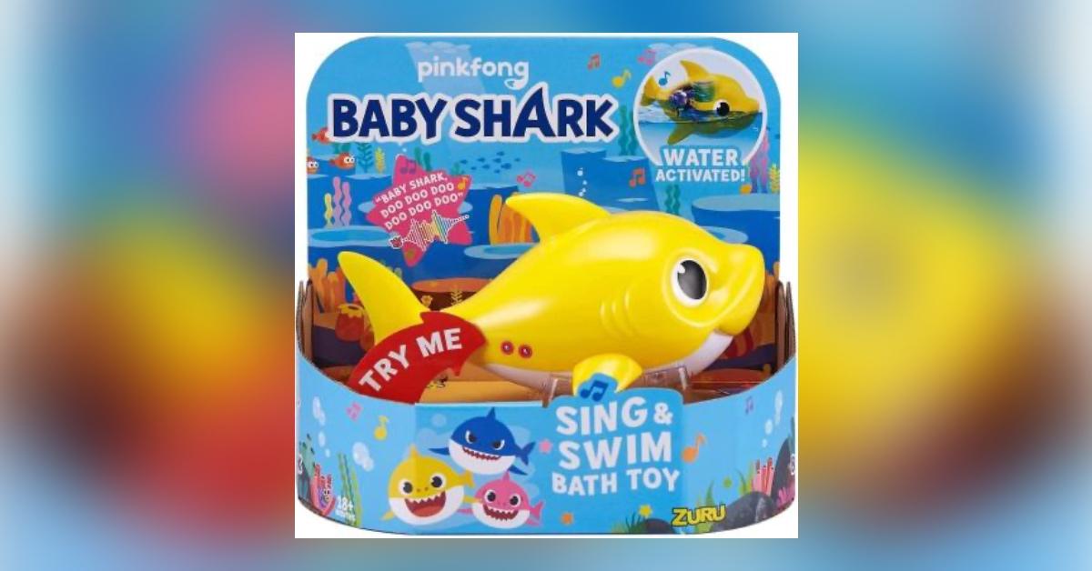 Baby Shark Sing & Swim Bath Toy recall