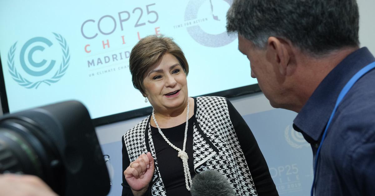 Espinosa at COP25