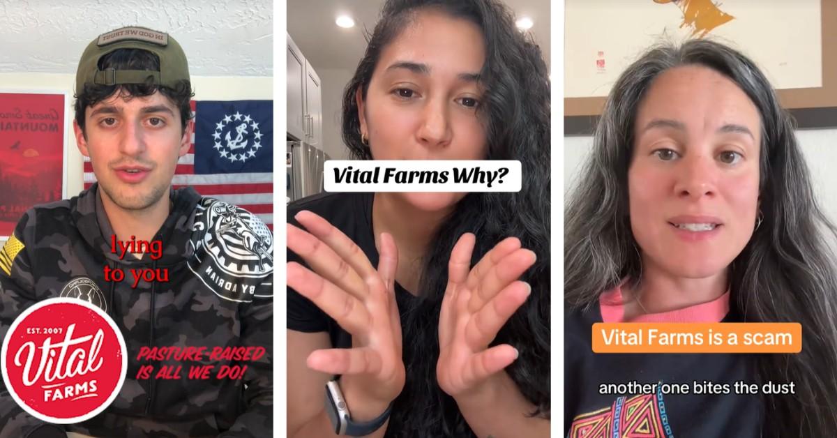 Vital farms stands accused of greenwashing by people on social media