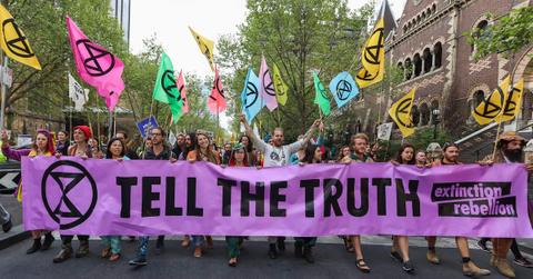 extinction rebellion protests