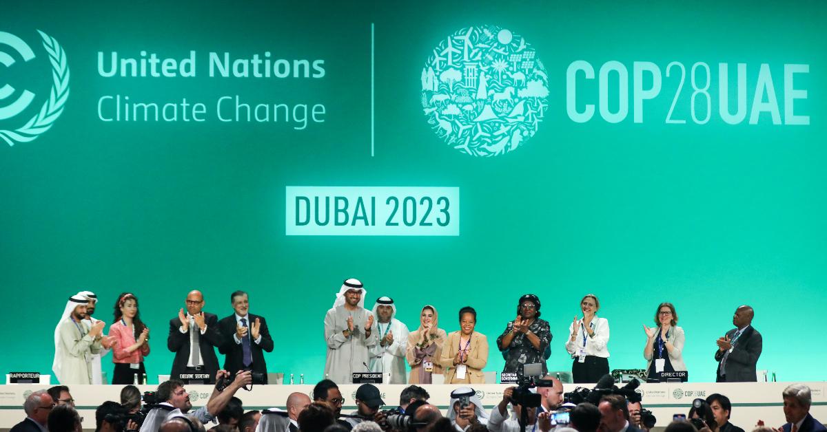 COP28 UNFCCC Climate Conference in Dubai