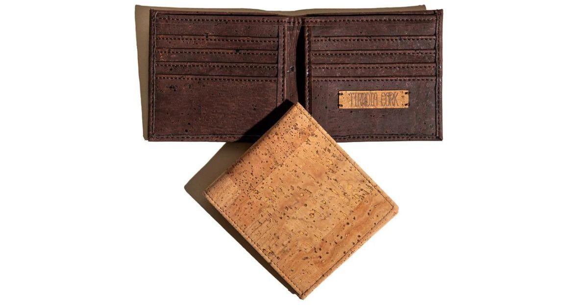 A cork wallet