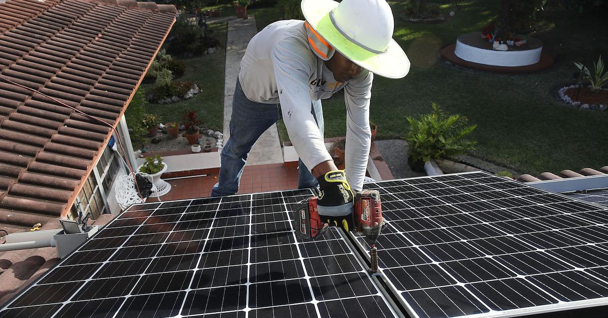 Solar panel not working after storm