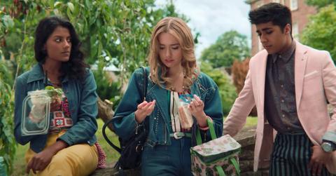 Olivia, Aimee, and Anwar in 'Sex Education'