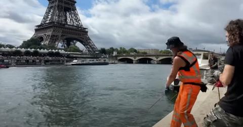 Bondi Treasure Hunter on YouTube magnet fishing near the Eiffel Tower