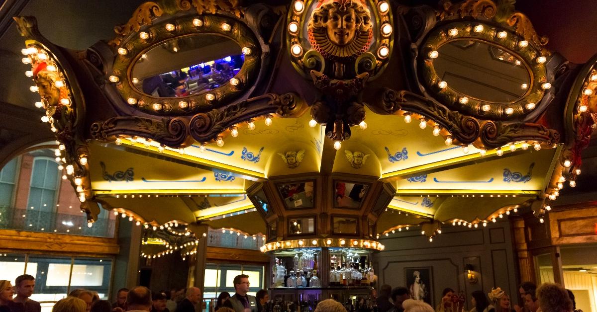 The Carousel Bar at Hotel Monteleone in New Orleans. 
