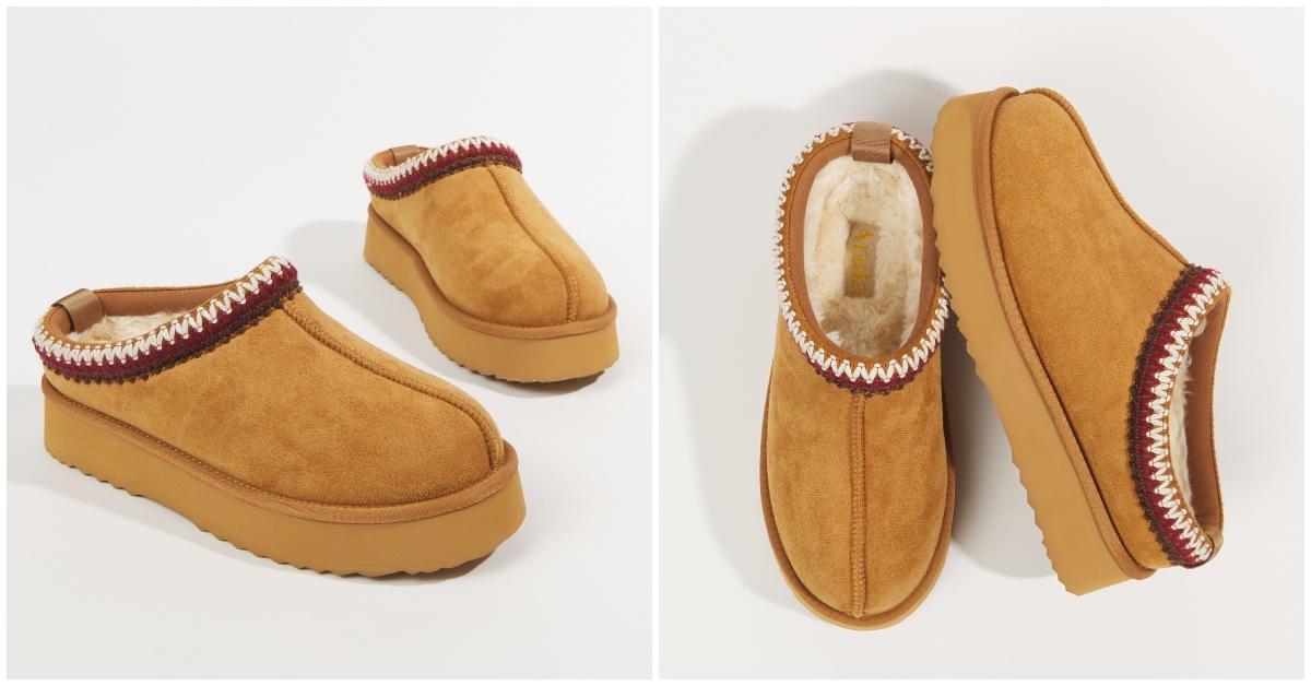 Uggs wide outlet width slippers