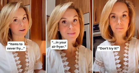 Kitchen expert reveals food items that should not be cooked in an air fryer. (Cover Image Source: TikTok | @itsnicolejaques)