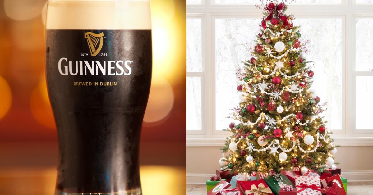 guinness christmas tree