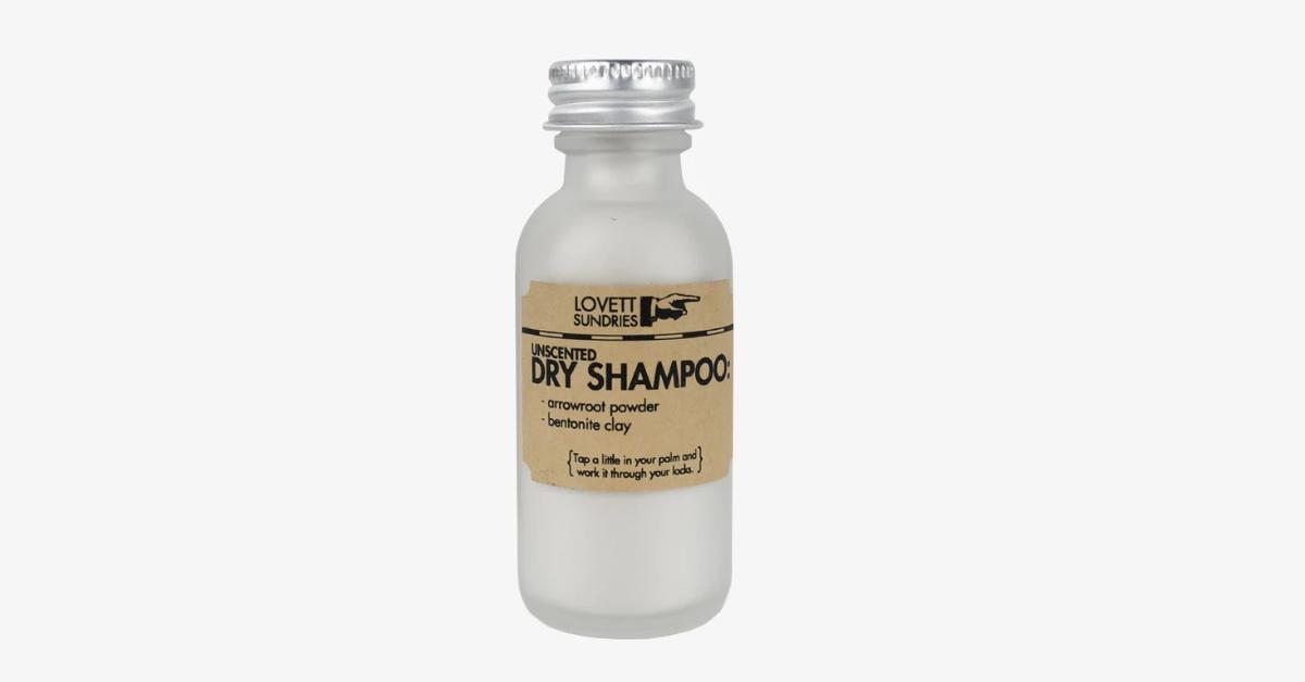 package free shop all natural dry shampoo