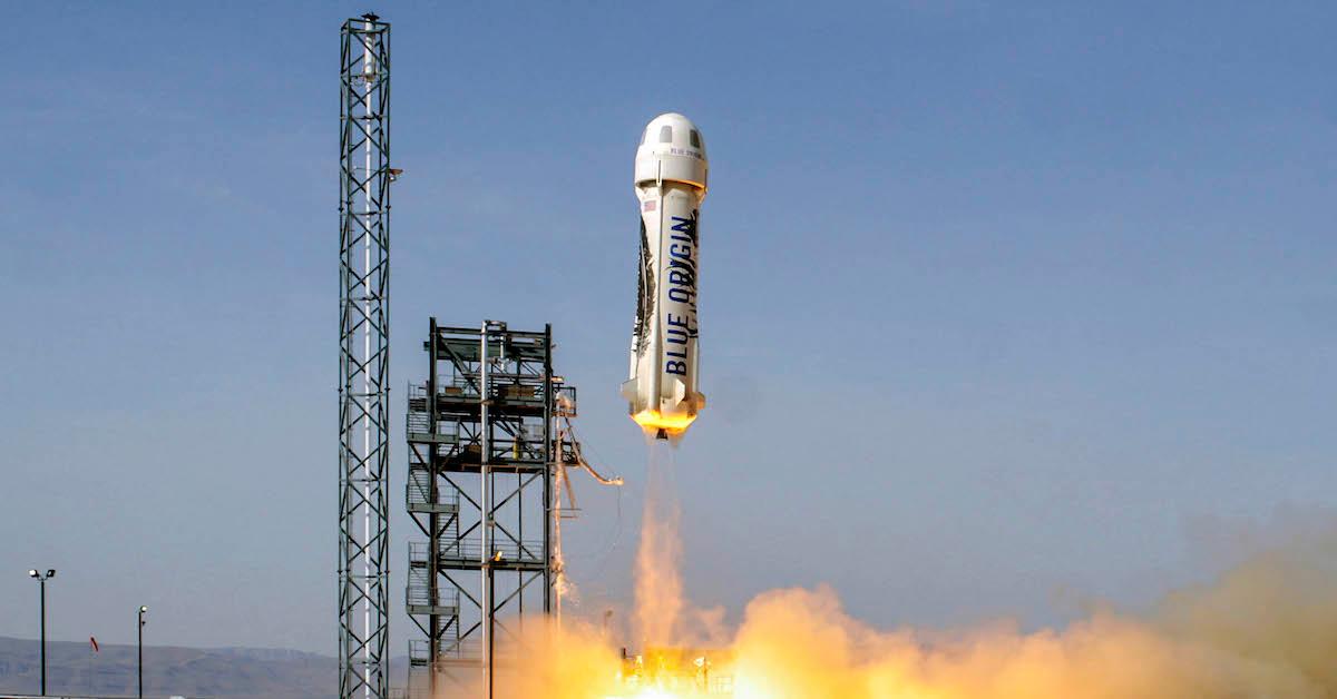 Blue Origin rocket launch