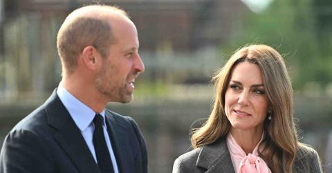 The Prince and Princess of Wales are pictured in the United Kingdom.