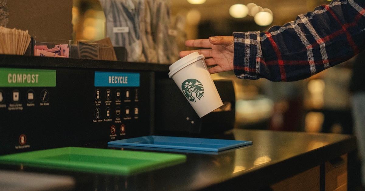 Starbucks moving away from single-use coffee cups, introducing a more  communal model