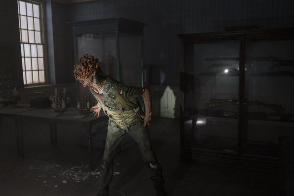 Zombie infected with Cordyceps in 'The Last of Us.'