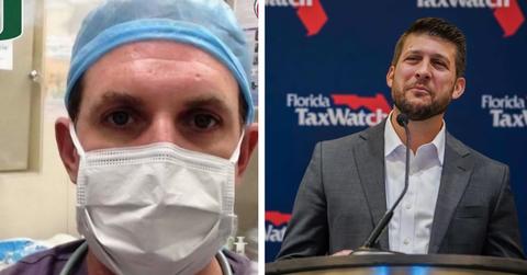 Erik Martindale is pictured (left) beside Florida Attorney General James Uthmeier (right).