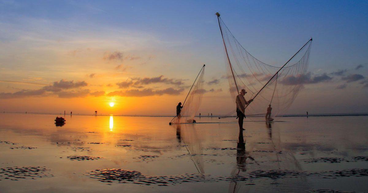 Fishermen in the morning at the Mekong Delta (Representative Cover Image Source: Getty Images | Nguyen Lam)
