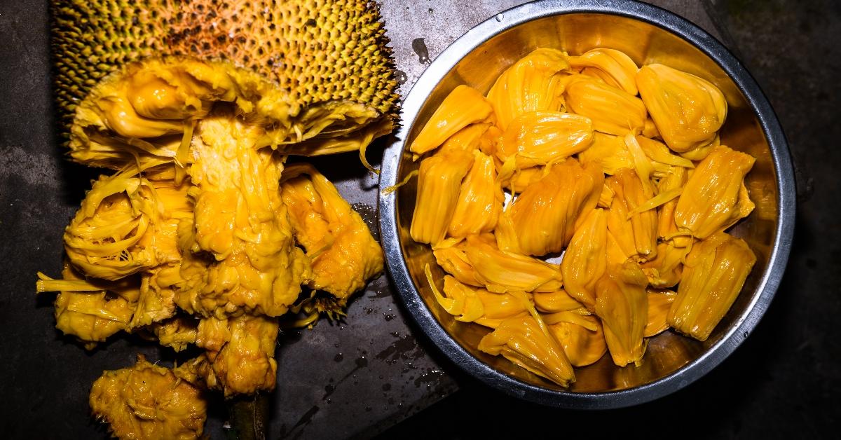 A bowl of Jackfruit. 