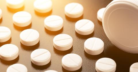 Adderall pills on a flat surface