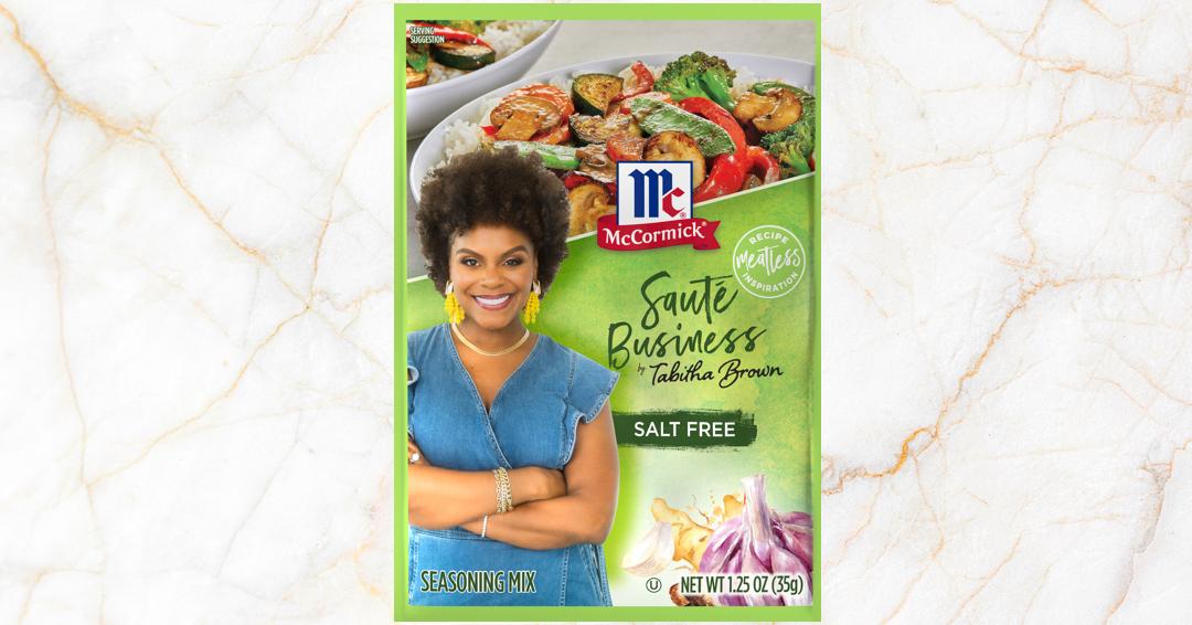 Vegan Influencer Tabitha Brown Just Announced New Salt-Free Seasoning With  McCormick - Because of Them We Can