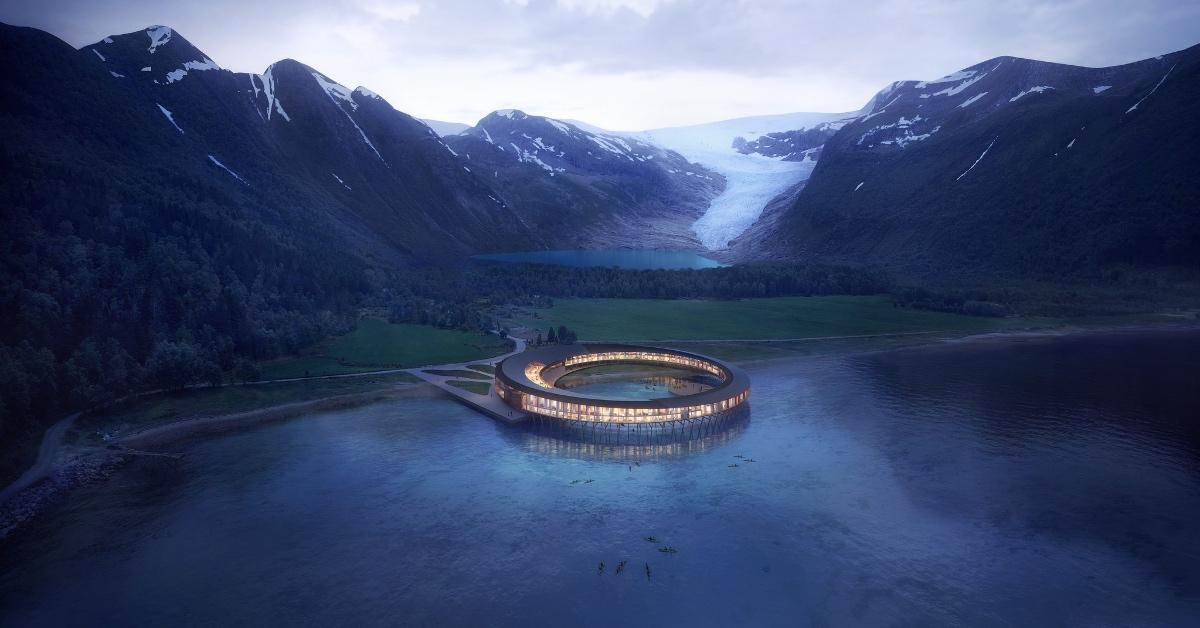 svart hotel rendering