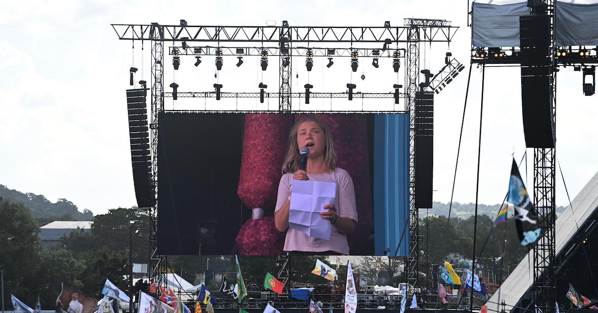 Greta Thunberg's Glastonbury Speech Draws Huge Crowd at Festival