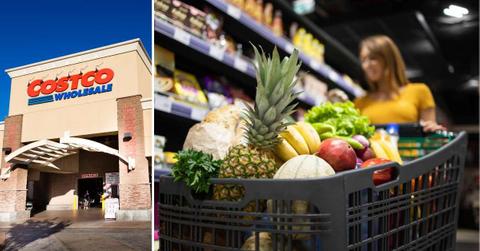(L) A Costco Store in Citrus Heights, California, (R) A woman shopping for fruits in bulk in a supermarket. (Representative Cover Image Source: Getty Images | (L) Slobo, (R) Smederevac)