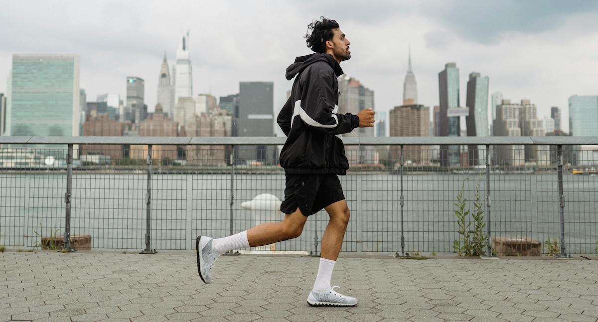 man running
