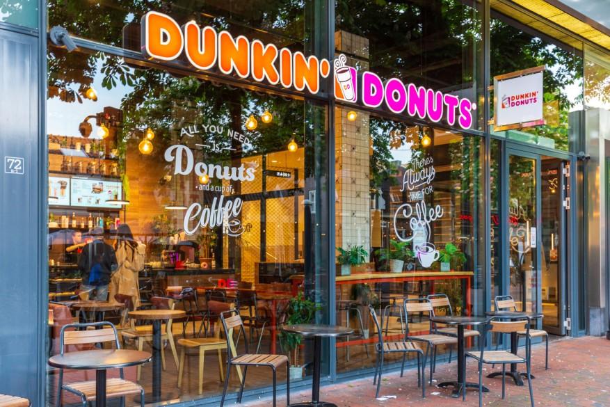 A Dunkin Donuts store as seen in the Netherlands.