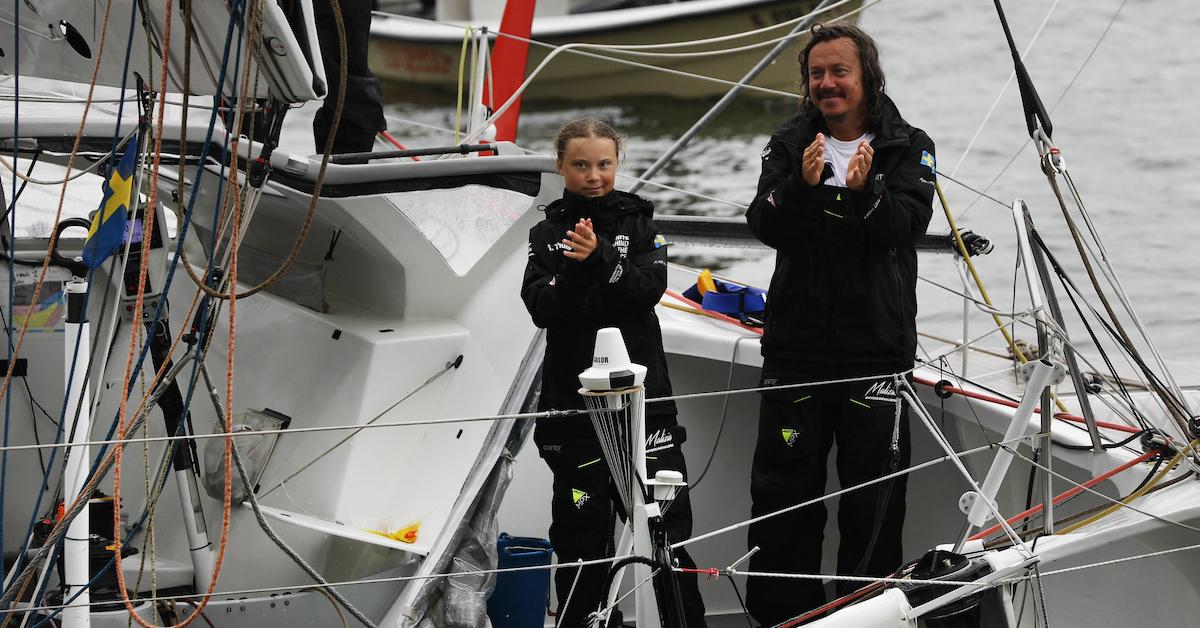 Greta Thunberg and Svante Thunberg