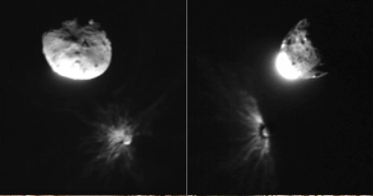 Most detailed observations of NASA’s DART impact aftermath to date (Cover Image Source: NASA/ASI/University of Maryland)