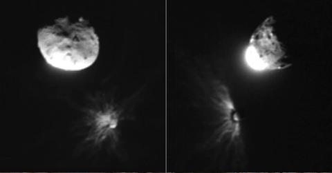 Most detailed observations of NASA’s DART impact aftermath to date (Cover Image Source: NASA/ASI/University of Maryland)