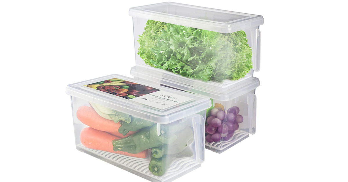 Refrigerator Organizer Bins