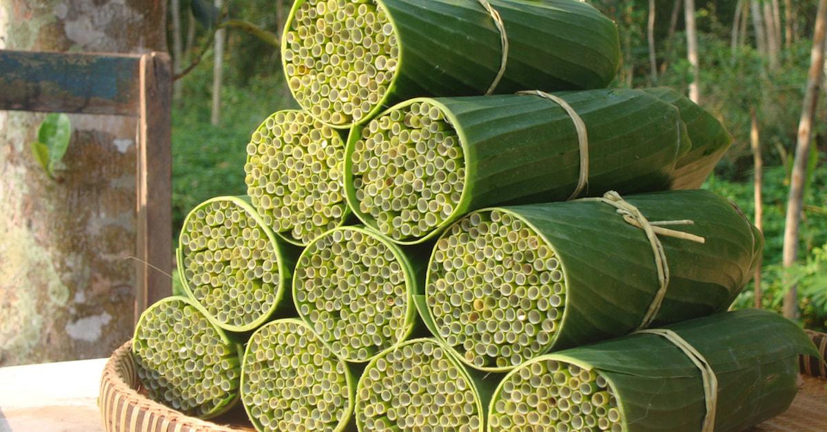 Compostable Wild Grass Straws Are Vietnam's Newest Zero-Waste Straw Option