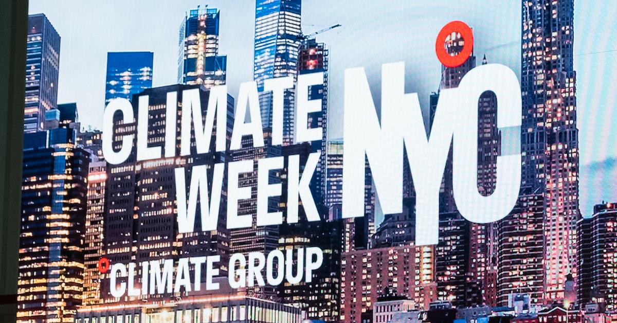 New York Climate Week 2024 Dates Betsy Charity