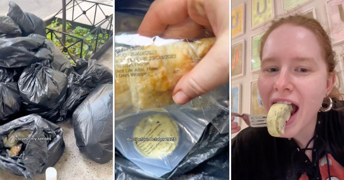 Starbucks Trash Dumpster Diver Finds Perfectly Good Food