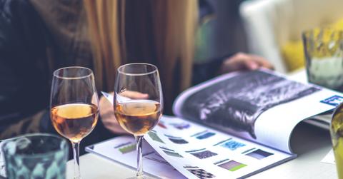 woman girl teenager wine